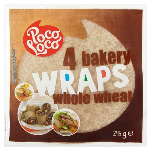 Poco Loco Tortilla Wraps 4 Bakery 245 gr