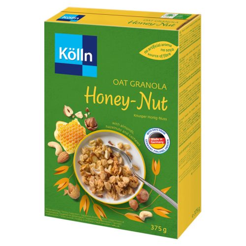 Kölln Müzli 375 g. Méz-mogyoró 53104