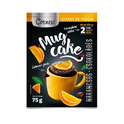 Cornexi Mug cake narancsos  75 gr