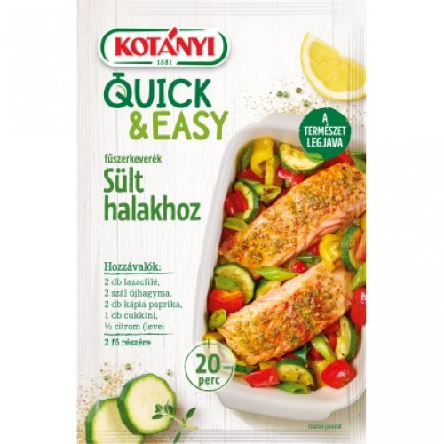 Kotányi Quick&Easy Sült halakhoz 20gr