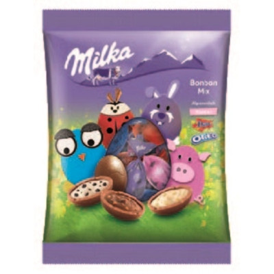 Húsvéti Milka Tojás mix 132 gr.