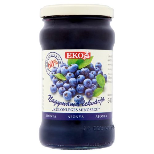 Eko Nagymama lekvár áfonya 340g 60 %