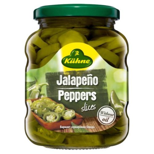 Kühne Jalapeno szeletelt 330 g.