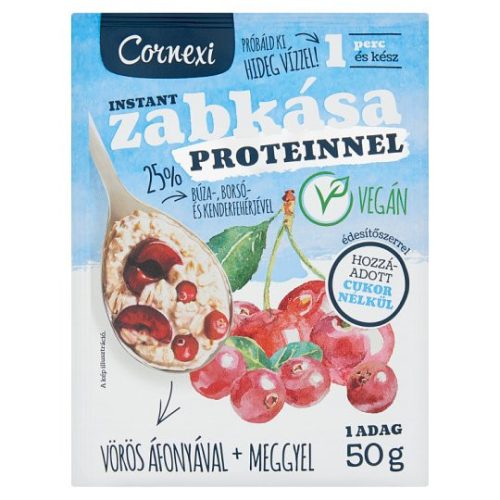 Cornexi Zabkása prot Vörösáf.-meggy 50g