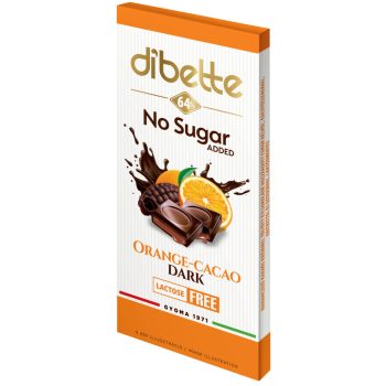Dibette NAS Táblás Narancs izű 80 Gr.
