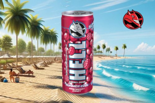 Hell Energiaital Raspberry Candy 250 ml