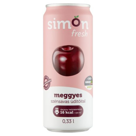 Simon Fresh 330 ml. Meggyes