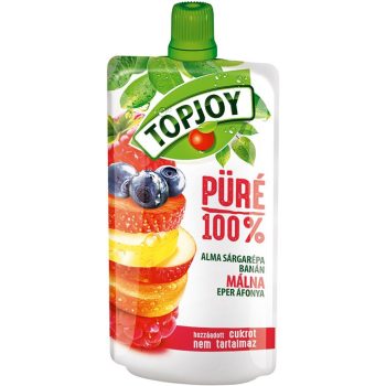 TopJoy Püré Eper-Málna-Áfonya 120 gr.