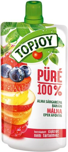 TopJoy Püré Eper-Málna-Áfonya 120 gr.