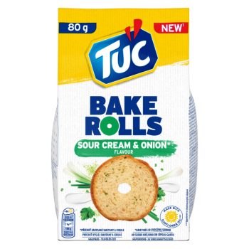 Tuc Bake Rolls 80 gr. Tejfölös-Hagymás