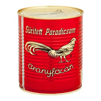 Aranyfácán Sűr.paradicsom 425 gr.