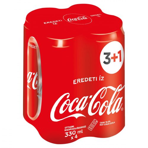 Coca Cola 4*0,33 l. CAN DRS