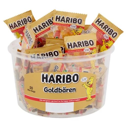 Haribo Goldbaren 50*10 g hengerben