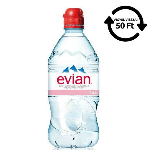 Evian Sport 0,75 l. DRS