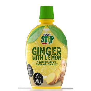 Fruit Step Citromlé gyömbér 200 ml.DRS