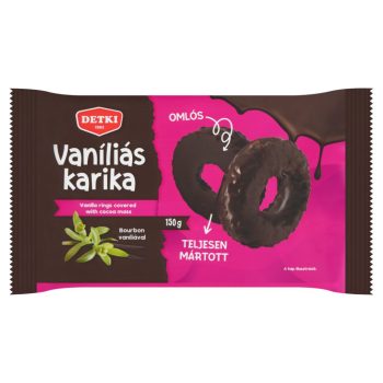 Detki Vaníliás karika telj.mártott 150 g