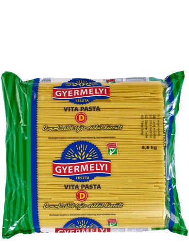 Gyermelyi Vita Pasta Hosszúmetélt 5 kg.