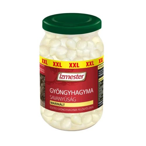 Ízmester Gyöngyhagyma sav.900 gr. XXL