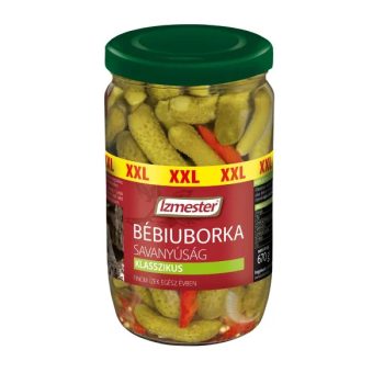 Ízmester Bébiuborka sav.670 gr. XXL
