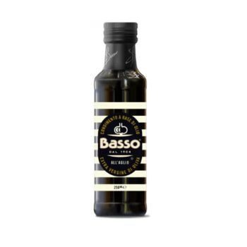 Basso E.szűz olivaolaj Fokhagyma 250ml