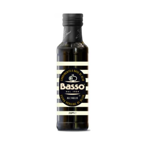 Basso E.szűz olivaolaj Fokhagyma 250ml