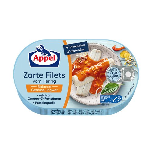 Appel Heringfilé Zöldség-gyömbér 200 gr.