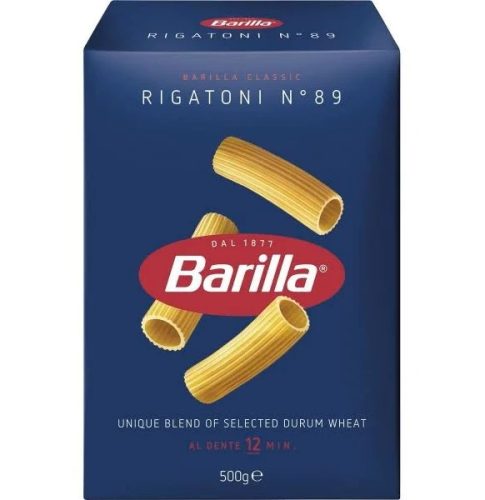Barilla tészta 500 gr. Rigatoni