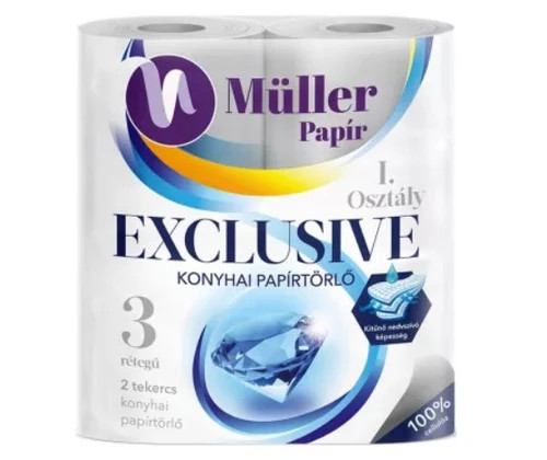 Müller Kéztörlő 3r. 2tek. Exclusive